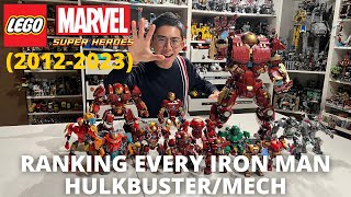 Every LEGO Marvel Iron Man Mech/Hulkbuster, RANKED! MCU and Comics!