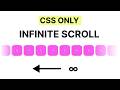 Perfect Seamless Infinite Scroll, Pure CSS (No JS, No Jump)