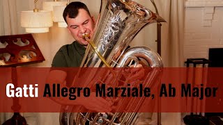 H. Voxman, Selected Studies, Ab Major, Allegro Marziale by Gatti