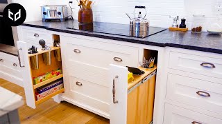 Ingenious Space Saving Kitchen Furniture - Smart Kitchen Design and Storage Idea
