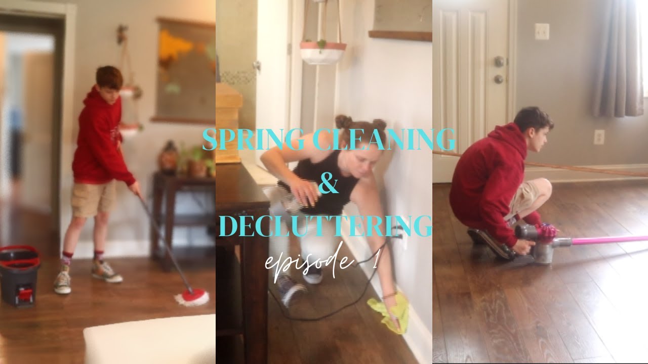 Spring Cleaning Decluttering Episode 1 Living Room Youtube