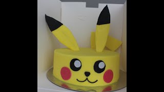 Pikachu Cake Tutorial