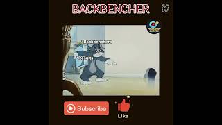 Toppers VS Backbenchers after getting results (Tom and Jerry funny meme || #shorts