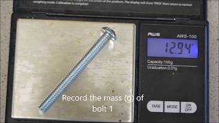Density, measurement & error minilab