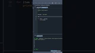 #Python Reverse a String Using For Loop.