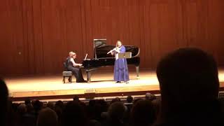 Sonora Slocum - Lieberman Flute Sonata at the 2019 NFA Friday Gala Performance