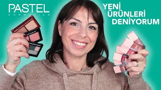 YENİ ÜRÜNLERLE MAKYAJ | PASTEL LİKİT ALLIKLARI DENEDİM