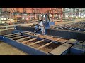 40kw 34x4m gantry type bevel cutting machine operates in large shipyards ld laser