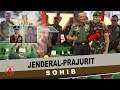 PARA JENDERAL TNI YANG RENDAH HATI DI DEPAN PRAJURITNYA