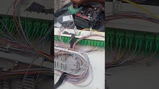 Optical fibre splicing