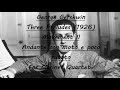 Three Preludes by George Gershwin - Mvt. II - for clarinet quartet