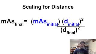 XRayBob Scaling for mAs