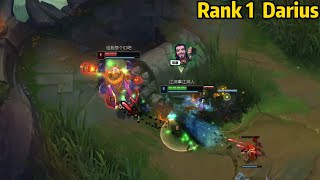 Rank 1 Darius: He is The Most AGGRESSIVE Darius at Level 1!