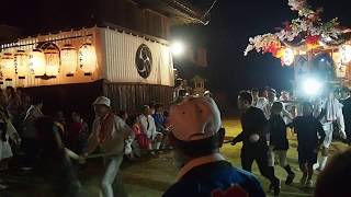 【超レア！3年に1度の祭り】㉒、いのししの境内でのゴザレ。福山市本郷町八幡神社　2019 9 29