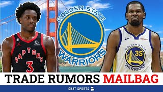 Golden State Warriors Trade Mailbag Ft. Kevin Durant, OG Anunoby, Jakob Poeltl And Jonathan Isaac