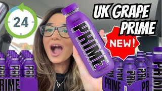 FINDING THE *NEW* UK GRAPE PRIME IN 24 HOURS! - NEW HYDRATION FLAVOUR!