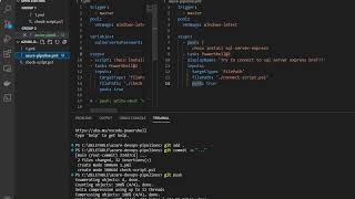 Connecting to SQL SERVER EXPRESS using Powershell in Azure Pipeline