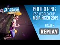 IFSC World Cup Meiringen 2019 || Boulder finals