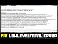 FIX ARK Survival Evolved LowLevelFatal Error The UE4-ShooterGame Game Has Crashed