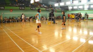 20121216孚瑪FUMA Badminton議長盃37WD APPLE+P VS楊瑞珠+陳雪媚