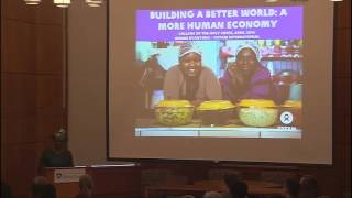 Oxfam International Director Winnie Byanyima speaks on income inequality