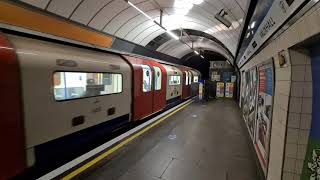 Victoria Line 2009TS 11017 Departing Vauxhall