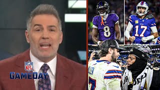 NFL Gameday | Warner reacts to Bills beat Broncos, advance to divisional round matchup with Ravens