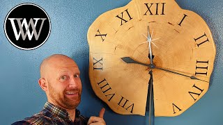 Making a Cookie Clock Hard Maple