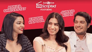 BookMyShow Unscripted | Episode 4 featuring Khushi Kapoor and Junaid Khan | #Loveyapa Edition