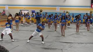 Sidney Lanier Marching Poets vs Selma Saints Band Of Blue | 2019 | Drum Major Battle |