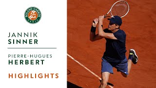 Jannik Sinner vs Pierre-Hugues Herbert - Round 1 Highlights I Roland-Garros 2021