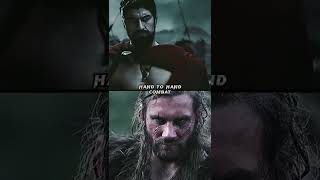 Leonidas of Sparta vs Rollo of Normandy!! #300 #vikings #crossover