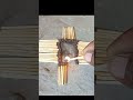 simple matchstick chain reaction in rectangle shape matchstick tricks shorts experiment