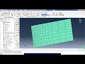 abaqus step by step hyperfoam cushion indentation analysis