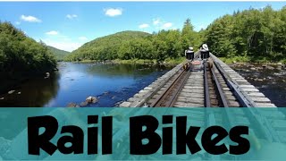 What's NEW in New Jersey? Rail Biking down Cape May Train Tracks😮