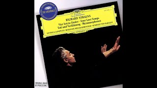 Richard Strauss: Four Last Songs, Op. posth. for Soprano and orchestra (1948) Janowitz, Karajan