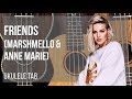 EASY Ukulele Tab: How to play Friends by Marshmello & Anne Marie