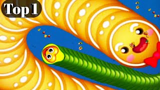 Worms zone.io Big giant worm | Big Giant worm | Saamp wala game | Snake Game 2023 | Rắn Săn Mồi 2023