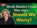 Stock Market Crash May 2021 - Do We Need To Worry? - Coffee With Markus - Episode 164