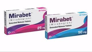 Mirabegron (mirabet) uses,MoA, dosage, drug interactions in Hindi/urdu