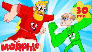 Morphle vs Orphle Super Race - Cartoons and Superheroes for Kids | My Magic Pet Morphle