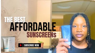 “Glow on a BUDGET. The BEST affordable sunscreens you need to try// Biore sunscreen