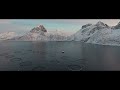 winterwonderland drone flight senja