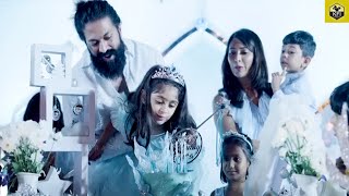 AYRA YASH BIRTHDAY CELEBRATION VIDEO | Yash Daughter Birthday Video | Rocking Star Yash Wife Radhika