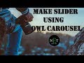 How to make slider using owl carousel || NarenETech