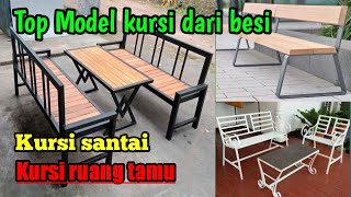 TOP MODEL KURSI DARI BESI MINIMALIS MODERN 2022