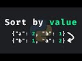 How To Sort A Dictionary By Value (Python Recipes)