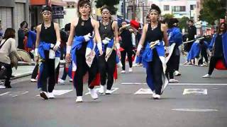 2010.12黒潮よさこい祭り　感謝祭　朝霞なるこ遊和会