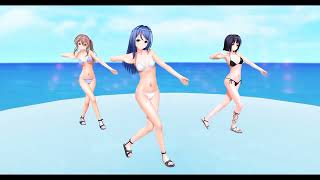 [com3d2]ダンス Luminus Moment ver.ヤンデレ\u0026無愛想\u0026気さく 水着 カスタムオーダーメイド3D2