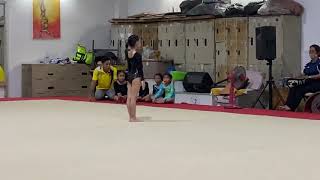 Gymnastics competition Floor Exercise Level1